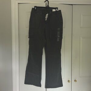 American Eagle Boot Cut Cargo Pants Grey